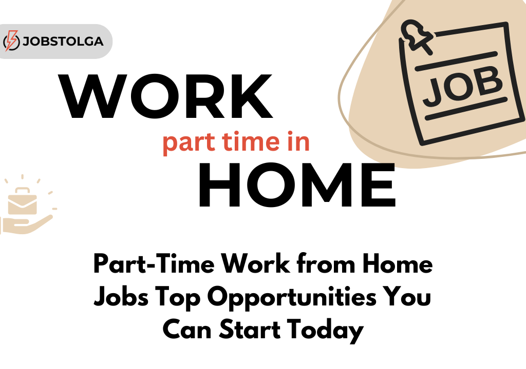 part time work from home jobs